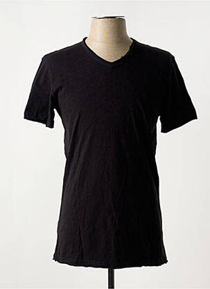 T-shirt coupe cintrée manches courtes noir TMK JEANS homme