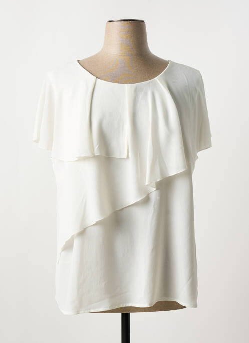 Blouse blanc QUATRE VINGT JOURS pour femme
