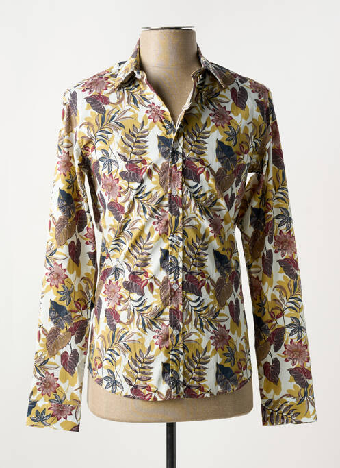 Chemise manches longues vert ENOS pour homme