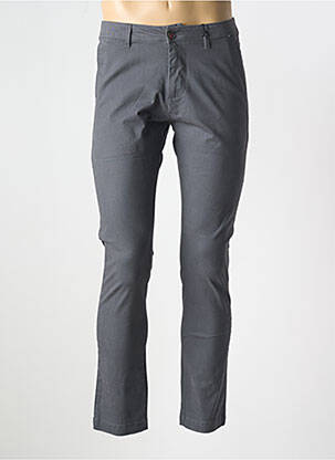 Pantalon chino poches gris TMK JEANS homme