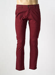 Pantalon chino poches rouge TMK JEANS homme