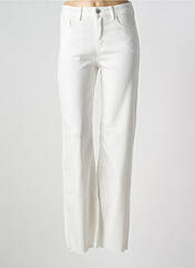 Pantalon droit blanc ONADO pour femme seconde vue