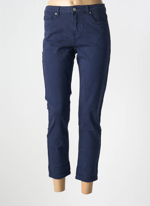 Pantalon 7/8 bleu R.DISPLAY pour femme