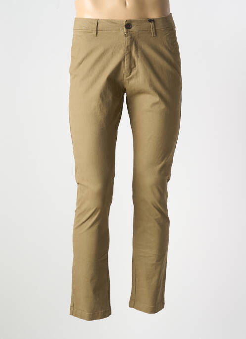 Pantalon chino beige TMK JEANS pour homme