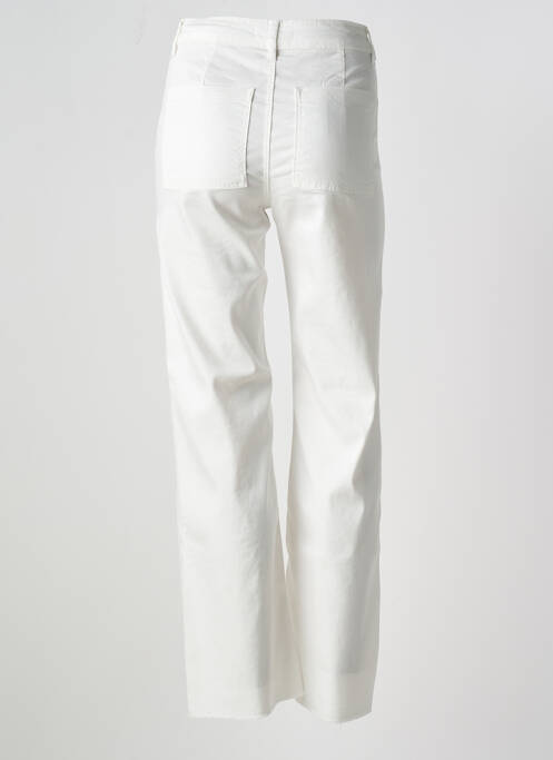 Pantalon droit blanc ONADO pour femme