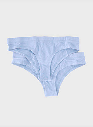 Culotte stretch bleu ORGANIC BASICS femme