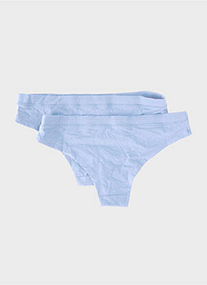 Culotte stretch bleu ORGANIC BASICS femme