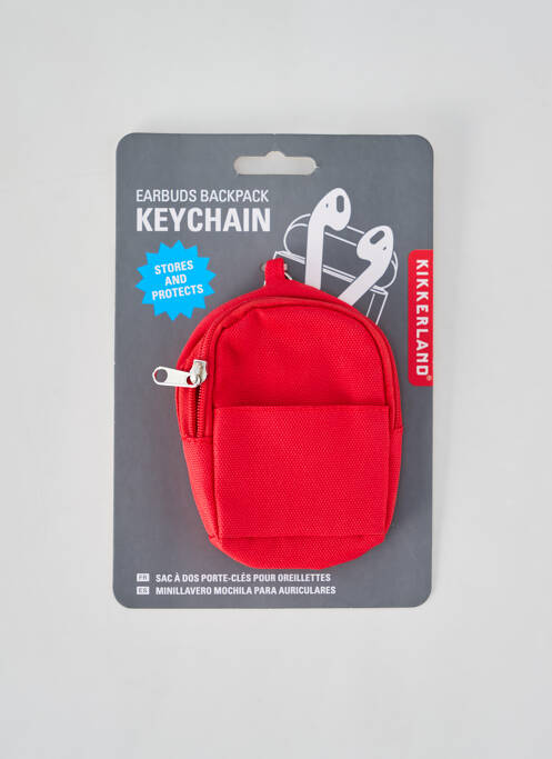 Accessoire divers rouge KIKKERLAND pour unisexe
