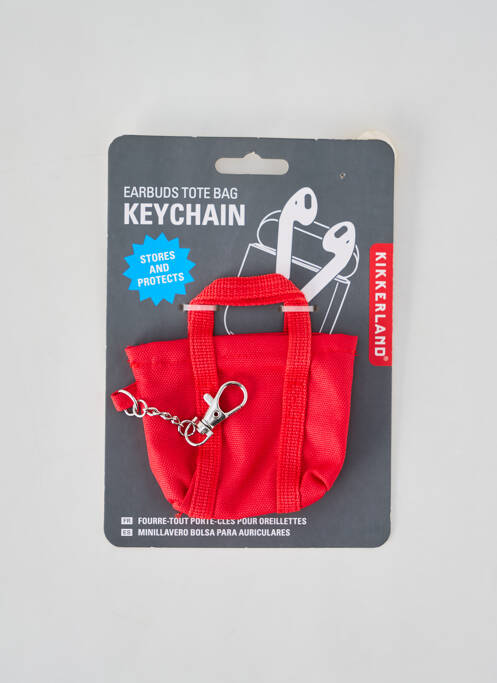 Accessoire divers rouge KIKKERLAND pour unisexe
