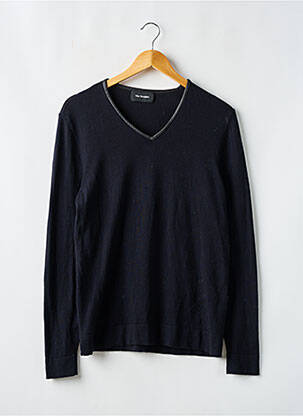 Pull col v manches longues noir THE KOOPLES femme