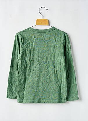 T-shirt manches longues manches longues vert CYRILLUS garçon