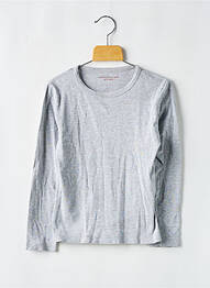 T-shirt manches longues manches longues gris MONOPRIX garcon