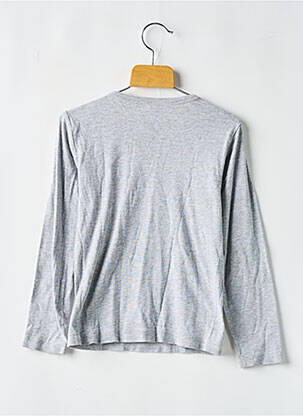 T-shirt manches longues manches longues gris MONOPRIX garçon