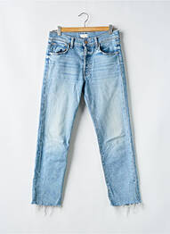 Jeans coupe slim stretch taille normale bleu MOTHER femme