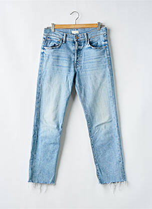 Jeans coupe slim stretch taille normale bleu MOTHER femme
