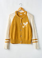 Gilet manches longues orange MOTHER pour femme seconde vue