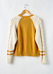 Gilet manches longues orange MOTHER pour femme seconde vue