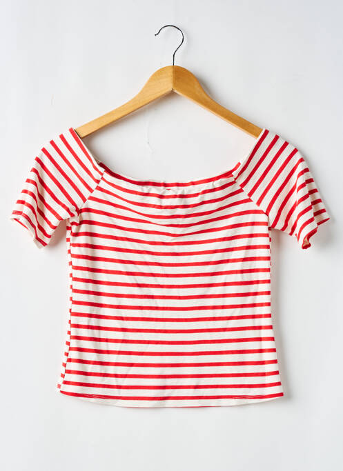 Top rouge H&M pour femme