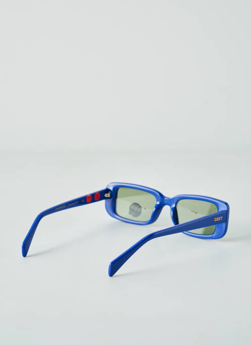Lunettes de soleil bleu OBEY pour unisexe