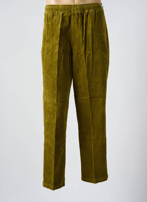 Pantalon droit vert OBEY pour homme