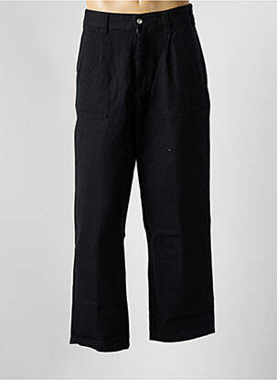 Pantalon droit poches noir OBEY homme