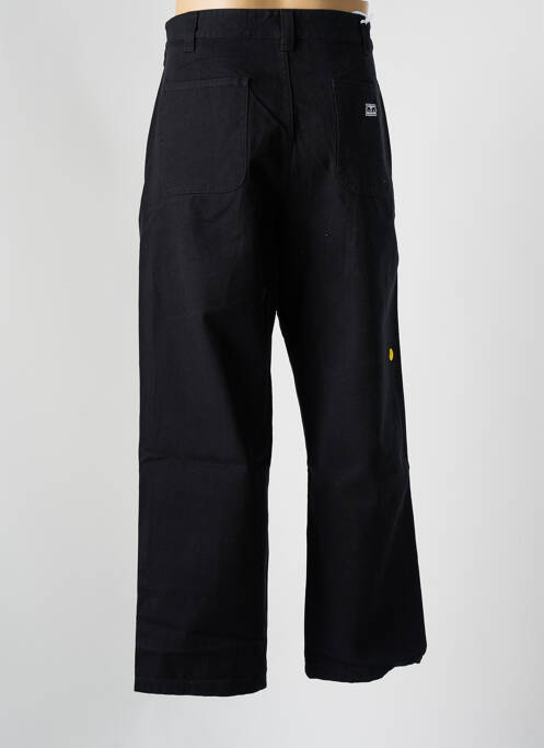 Pantalon droit noir OBEY pour homme
