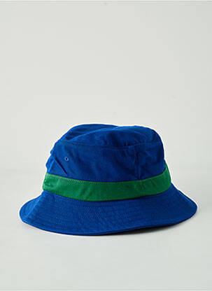 Chapeau forme bob bleu RAVE homme