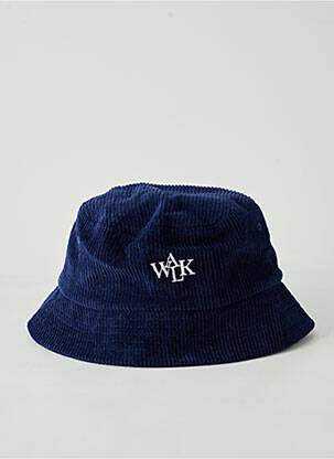 Bonnet forme bob bleu WALK homme