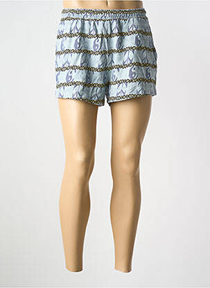 Short fermeture liens à nouer taille normale bleu OBEY homme