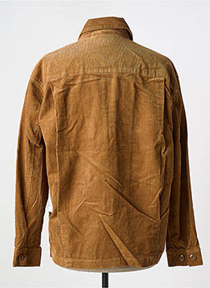 Veste casual coupe droite marron OBEY homme