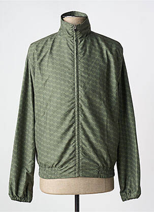 Coupe-vent poches sans capuche vert WALK homme