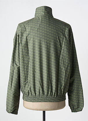 Coupe-vent poches sans capuche vert WALK homme