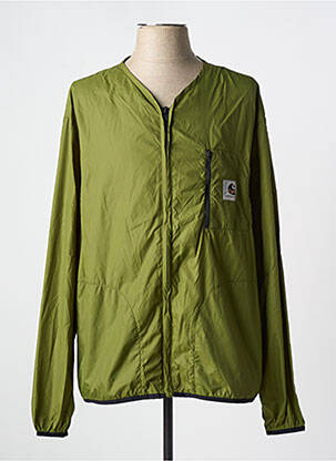 Coupe-vent poches sans capuche vert CARHARTT homme