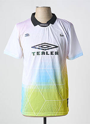 T-shirt coupe cintrée manches courtes blanc UMBRO homme