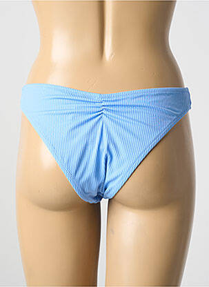 Bas de maillot de bain stretch culotte bleu PIECES femme
