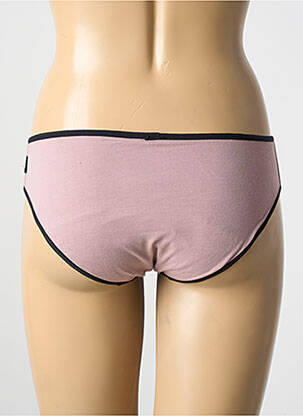 Culotte menstruelle tissage jersey rose MINA STORM femme