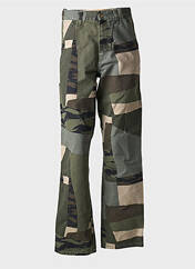 Jeans coupe droite vert CARHARTT pour homme seconde vue