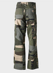 Jeans coupe droite vert CARHARTT pour homme seconde vue