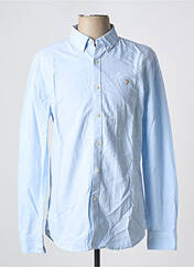 Chemise manches longues bleu FARAH pour homme seconde vue