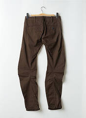 Pantalon slim marron G STAR pour homme seconde vue