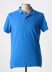 Polo bleu SUPERDRY pour homme seconde vue