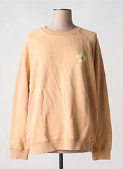 Sweat-shirt orange EDWIN pour femme seconde vue