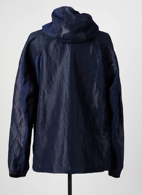 Coupe-vent poches a capuche bleu KRAKATAU homme