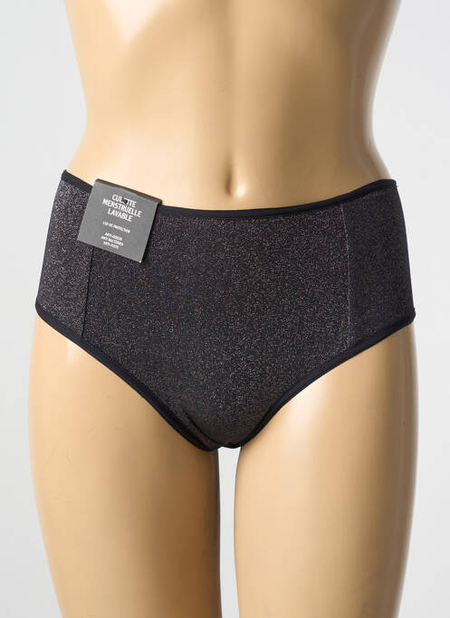 Culotte menstruelle noir MINA STORM femme