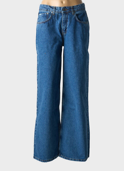 Jean coupe flare bleu RAGGED pour femme