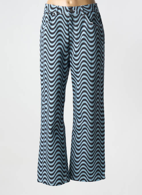 Jean coupe flare bleu RAGGED pour femme