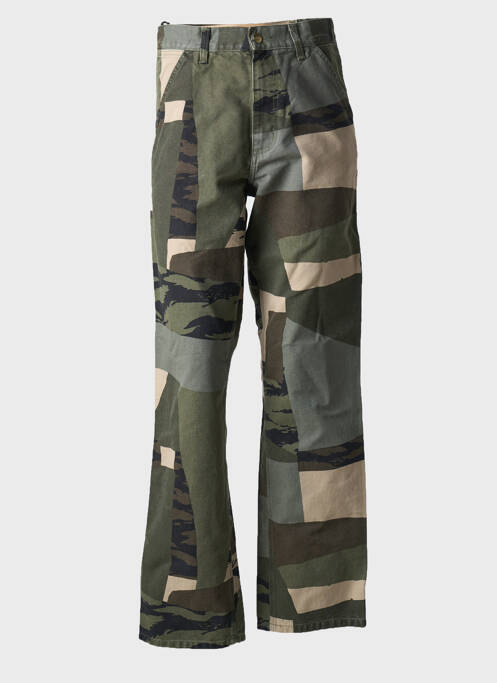 Jeans coupe droite vert CARHARTT pour homme