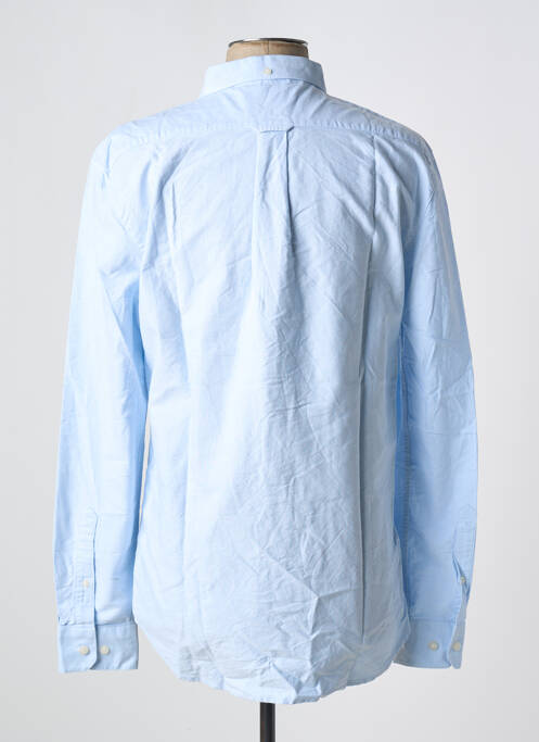 Chemise manches longues bleu FARAH pour homme