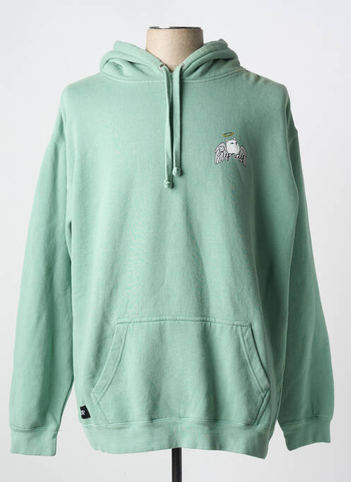 Sweat-shirt à capuche vert RIPNDIP pour homme
