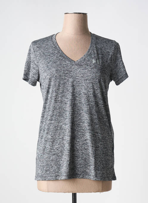 T-shirt gris UNDER ARMOUR pour femme